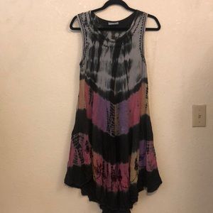 Tie dye Boho Dress